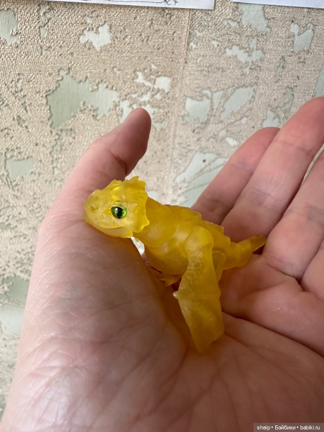 Infantem дракон от Аленки Амикус желтый (фото 5)