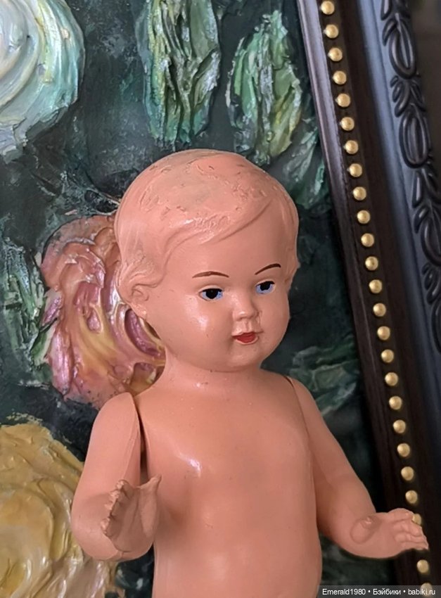 Куколка Schildkrot Германия целлулоиодная (фото 2)