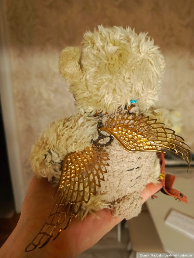 Мишка техно - Ангел — Авторские игрушки (фото 2)