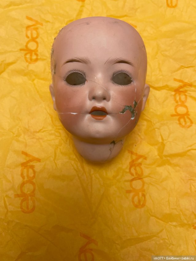 Антикварная фарфоровая голова Heubach Koppelsdorf 320