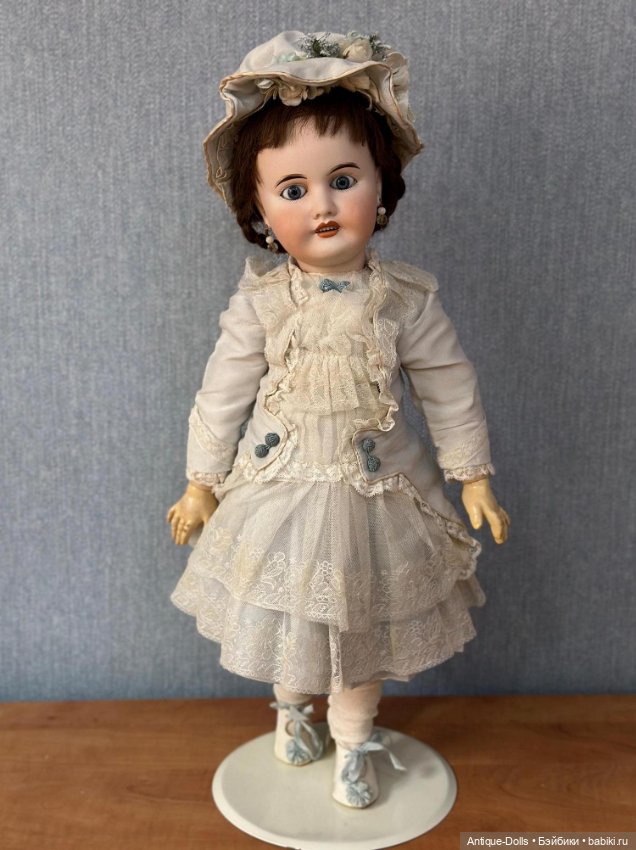 Mon Cheri L.P. Paris 10. Редкая французская антикварная кукла с механизмом ходьбы (фото 3)
