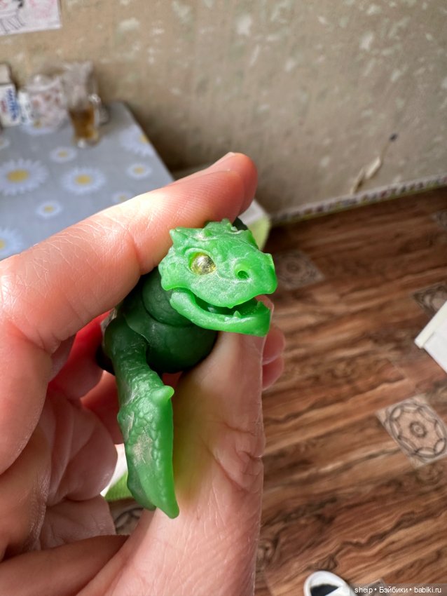 Infantem дракончик от Аленки Амикус зеленый (фото 5)