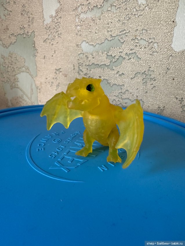 Infantem дракон от Аленки Амикус желтый (фото 3)