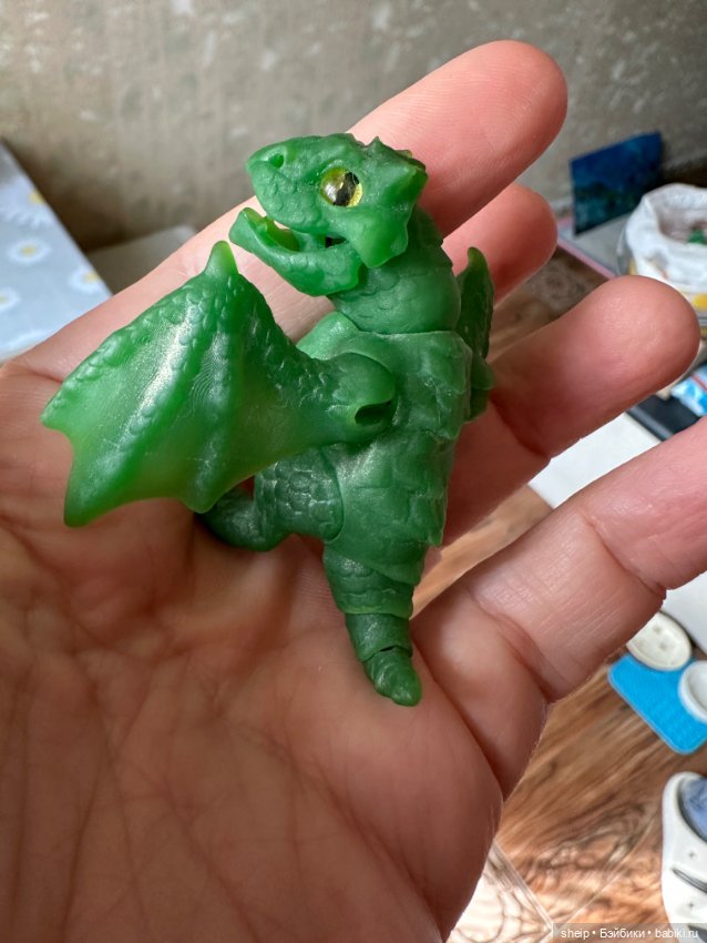 Infantem дракончик от Аленки Амикус зеленый (фото 3)