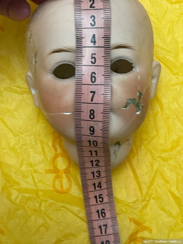 Антикварная фарфоровая голова Heubach Koppelsdorf 320 (фото 10)