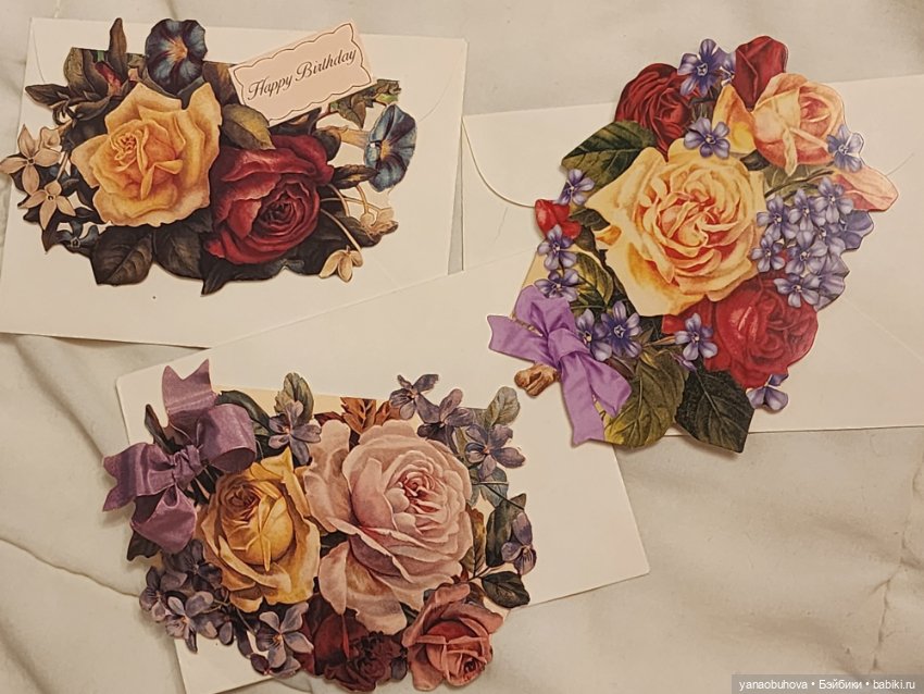 Винтажные открытки для кукольных фотосессий 80-90 гг