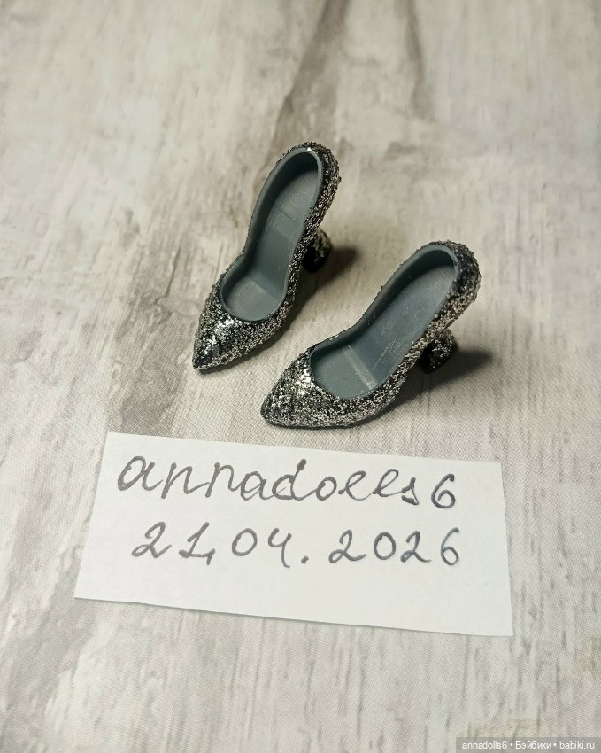 Туфли для кукол Фешн Роялти и Ню.Фейс