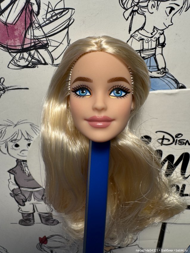 Голова Барби Милли из конструктора №3 (2)