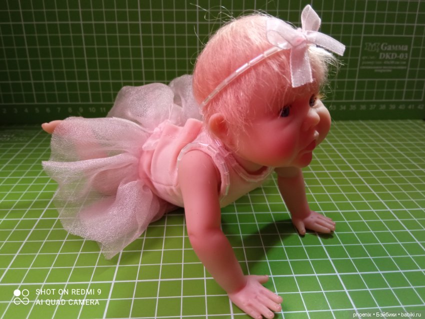 Полностью виниловая Ashton Drake Tutu Tiny Ballerina (фото 4)