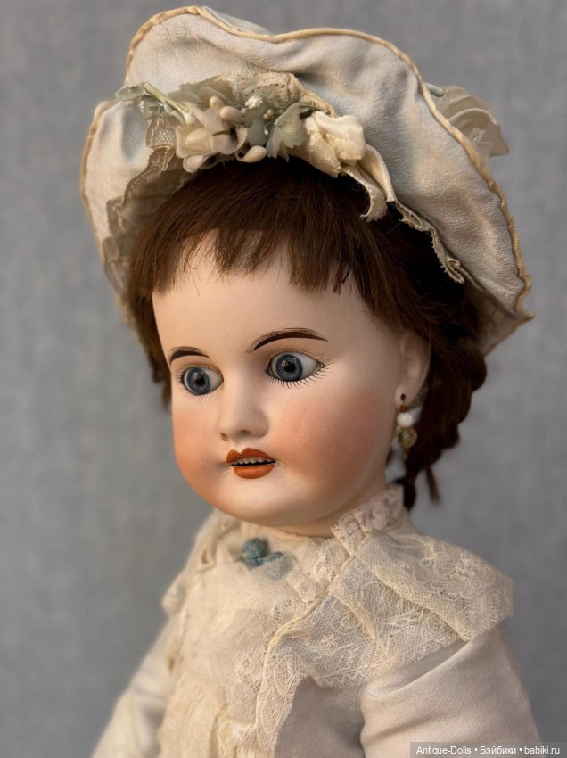 Mon Cheri L.P. Paris 10. Редкая французская антикварная кукла с механизмом ходьбы (фото 4)