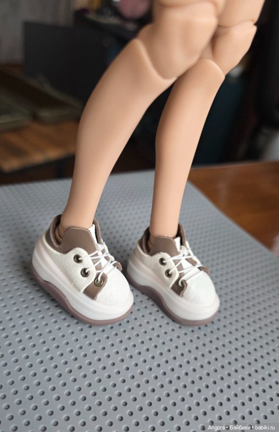 Ботинки на платформе от Esha doll на стопу 4 - 4,2 см