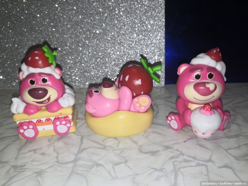 Клубничный мишка — Коллекционные фигурки