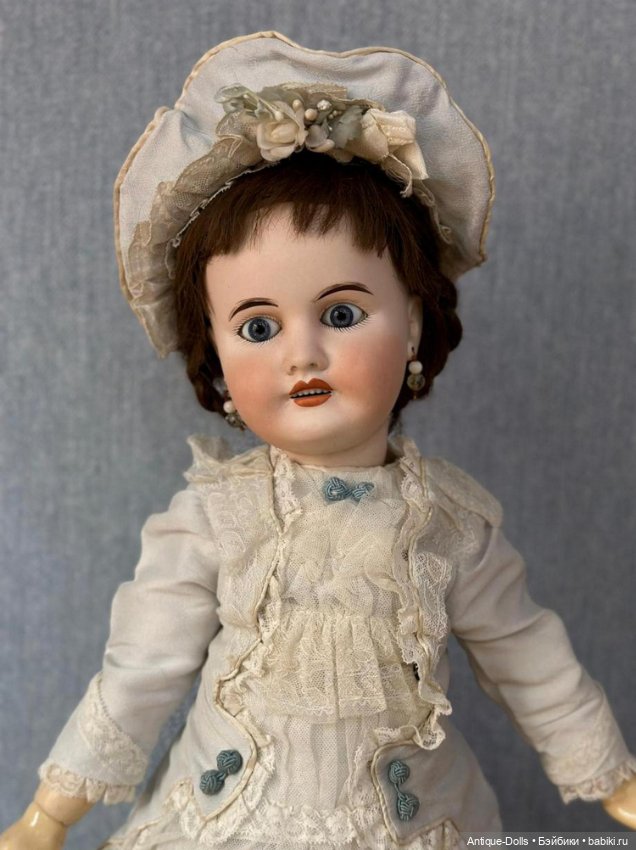 Mon Cheri L.P. Paris 10. Редкая французская антикварная кукла с механизмом ходьбы (фото 5)