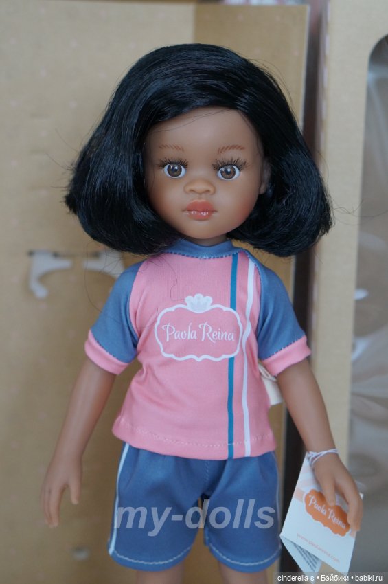 Кукла Нора футболистка#5 Paola Reina (фото 4)