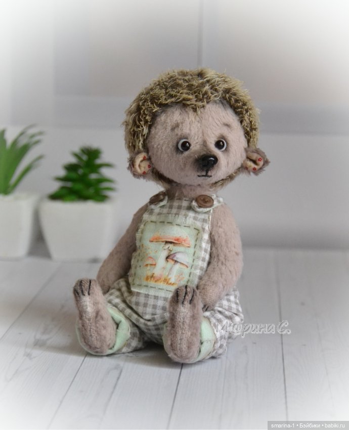 Ёжик Сеня — Авторские игрушки (фото 3)