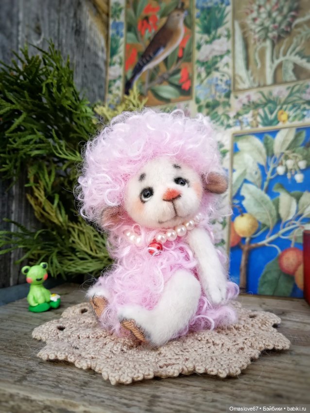 Овечка Роза — Авторские игрушки (фото 10)