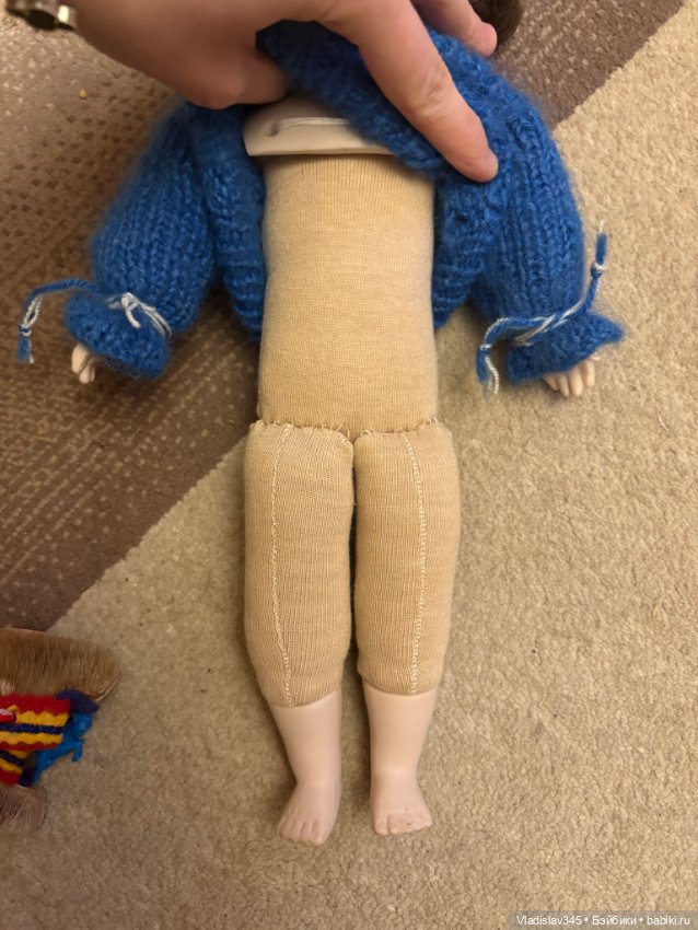 Реплика антикварной куклы (фото 4)