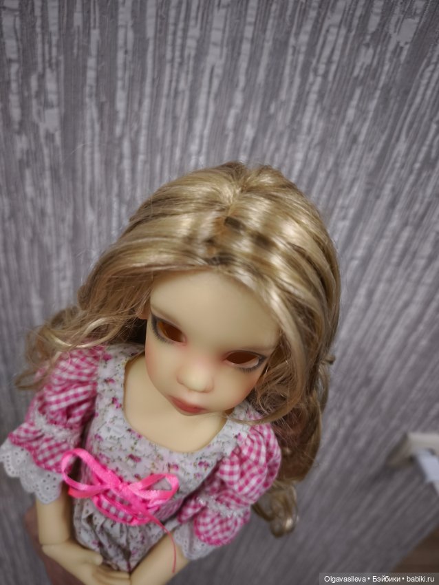 Парик Monique Gold 8-9 — Парики для BJD (фото 4)
