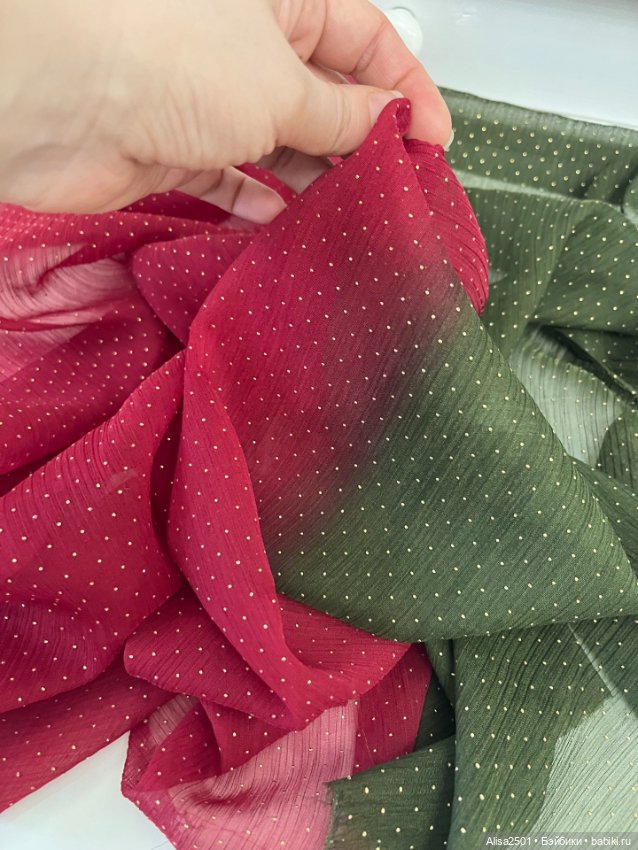 Индийский шифон — Ткани