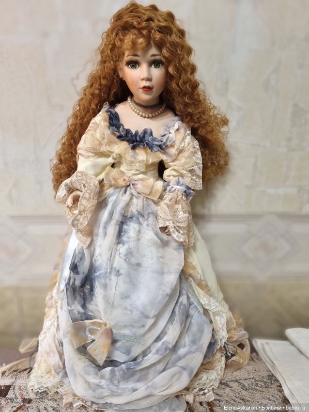 Кукла Большая Фарфор Коллекционная