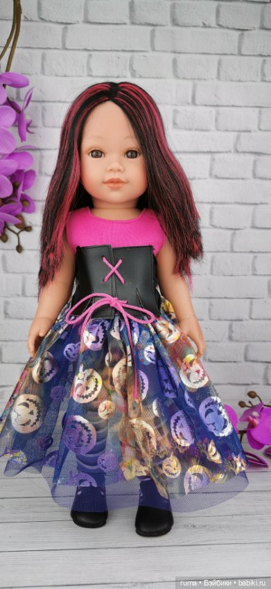 Кукла Вестида де Азул " Ведьмочка " (фото 7)