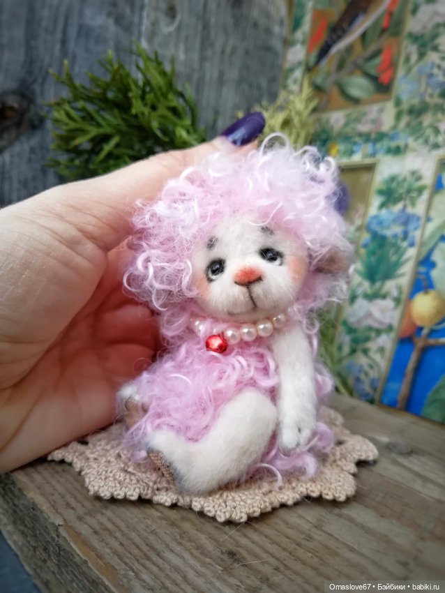 Овечка Роза — Авторские игрушки (фото 7)