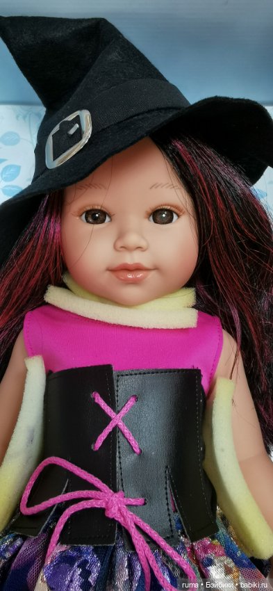 Кукла Вестида де Азул " Ведьмочка "