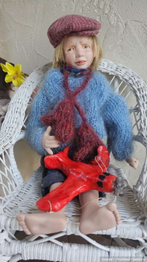 Чудесный Авиатор со своим самолетом от Sandi McAslan (фото 9)