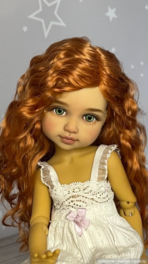 Парик натуральный 8/9 для Паола Рейна и аналогичных кукол (фото 9)