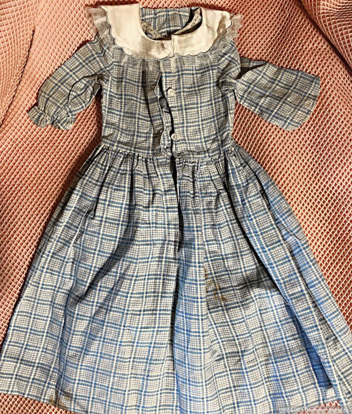 Антикварное кукольное платье (фото 2)