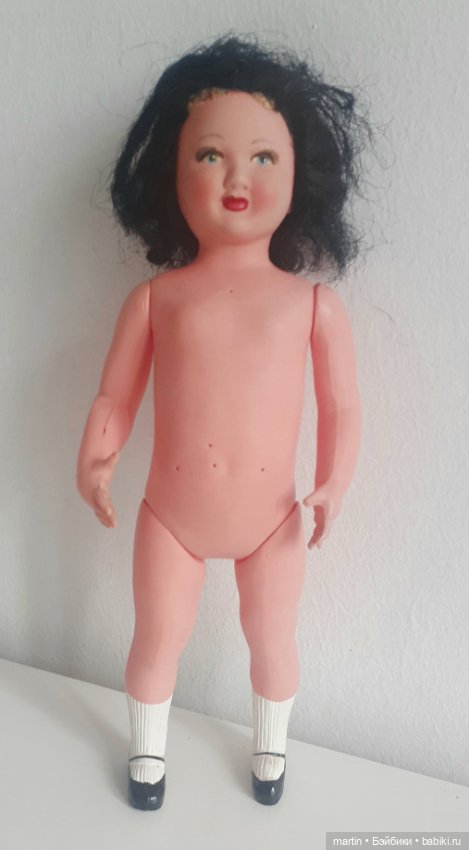 Старинная целлулоидная кукла Petitcollin.Франция