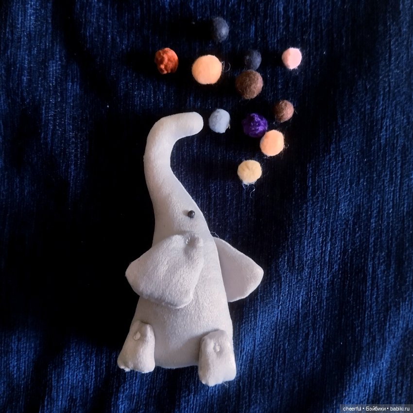 Серебряные слоники. Игрушки для кукол