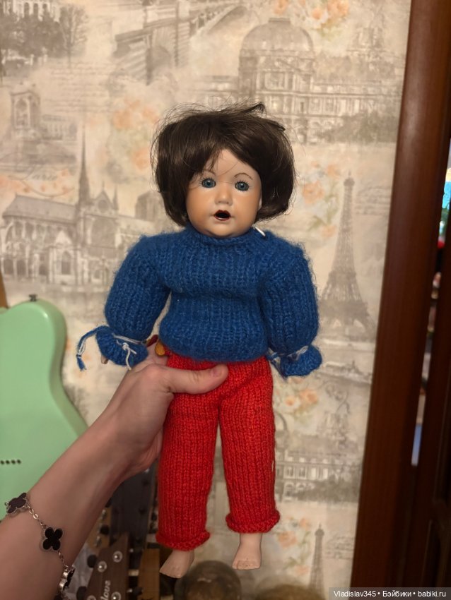 Реплика антикварной куклы