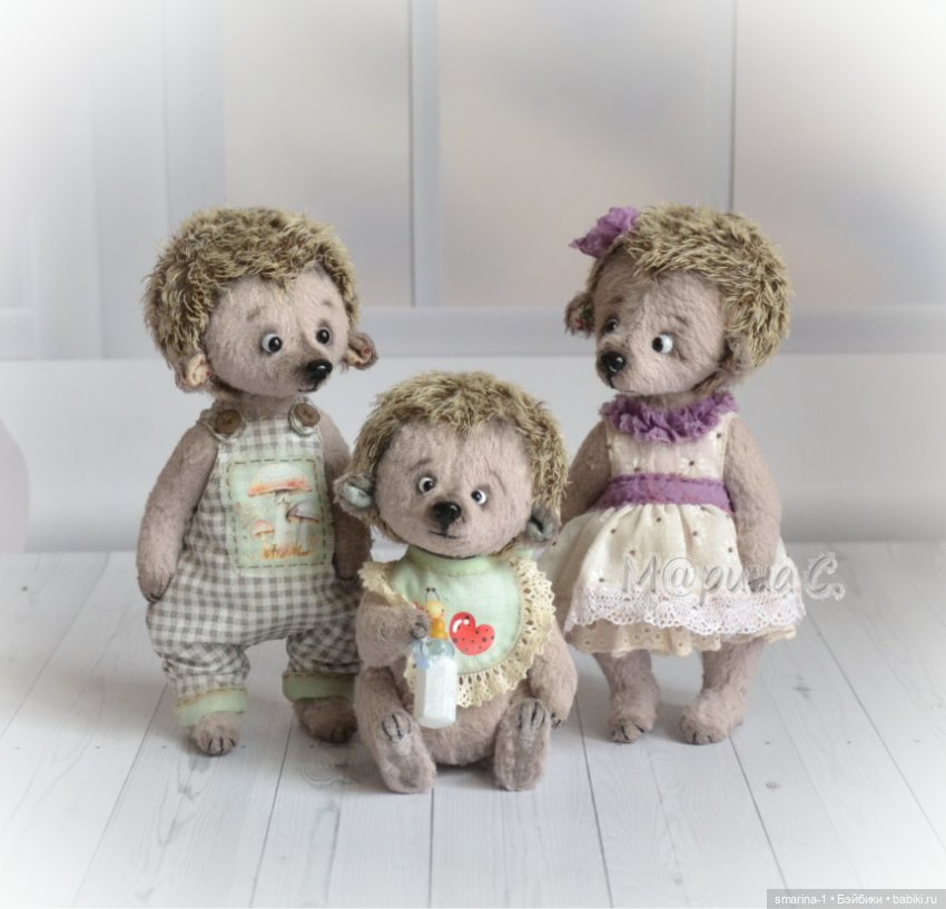 Ёжик Сеня — Авторские игрушки (фото 6)