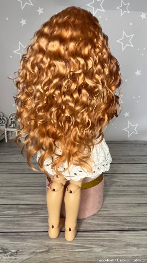 Парик натуральный 8/9 для Паола Рейна и аналогичных кукол (фото 5)