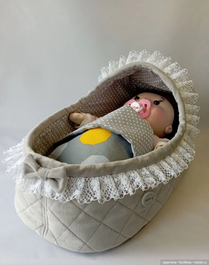 Люлька-переноска для куклы/пупса (фото 3)