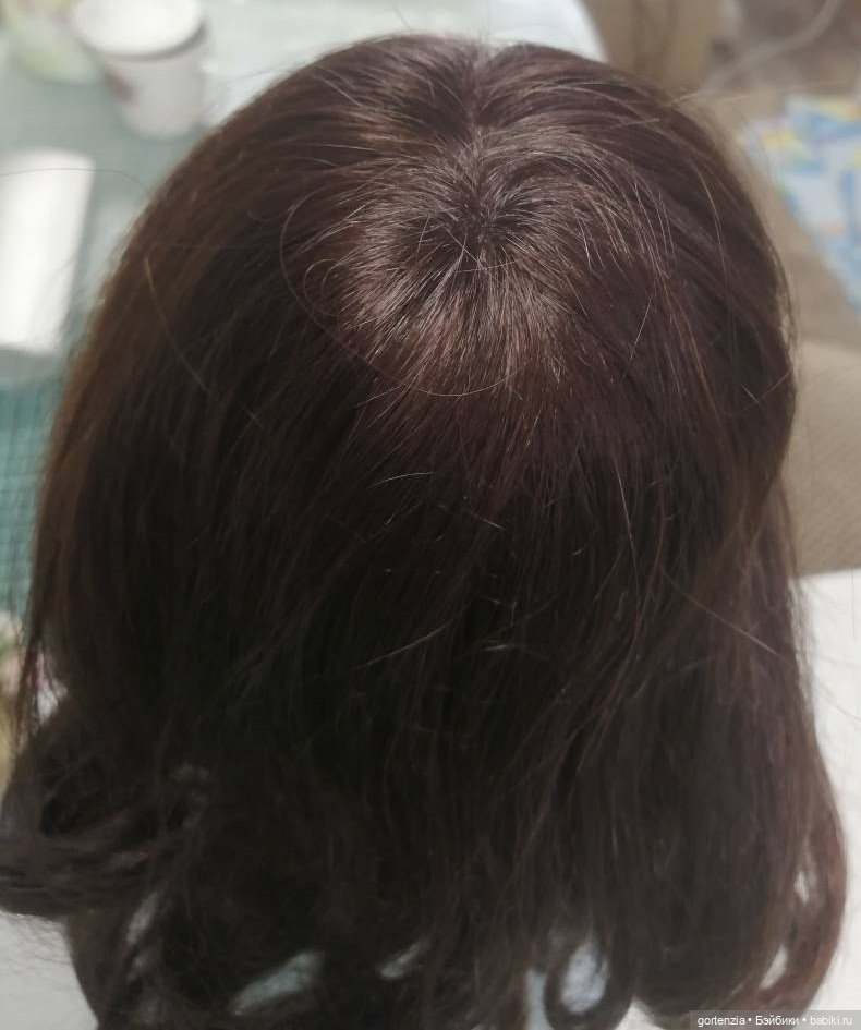 Парик фабричный из натуральных волос (фото 7)
