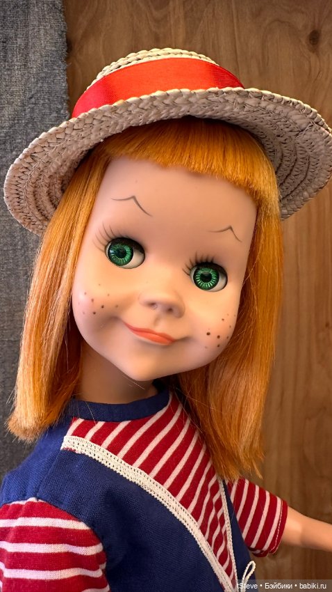 Brikette Doll 1960 — Винтажные куклы и игрушки детства