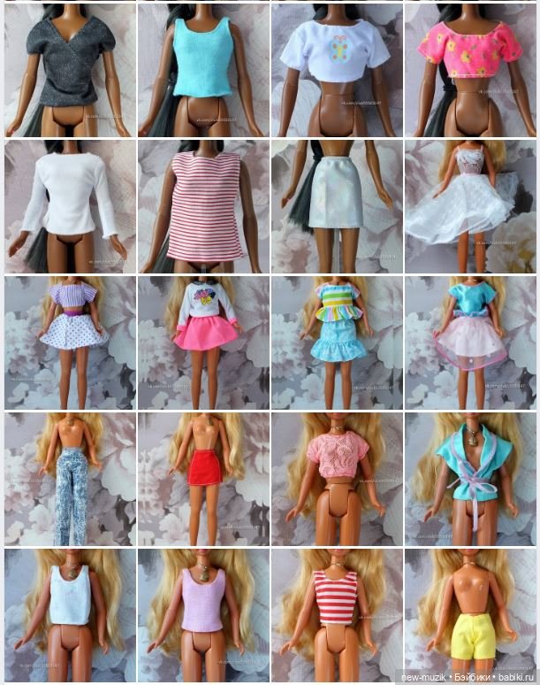 Одежда, обувь и аксессуары на барби, скипер, кена 90х и 00х (фото 5)