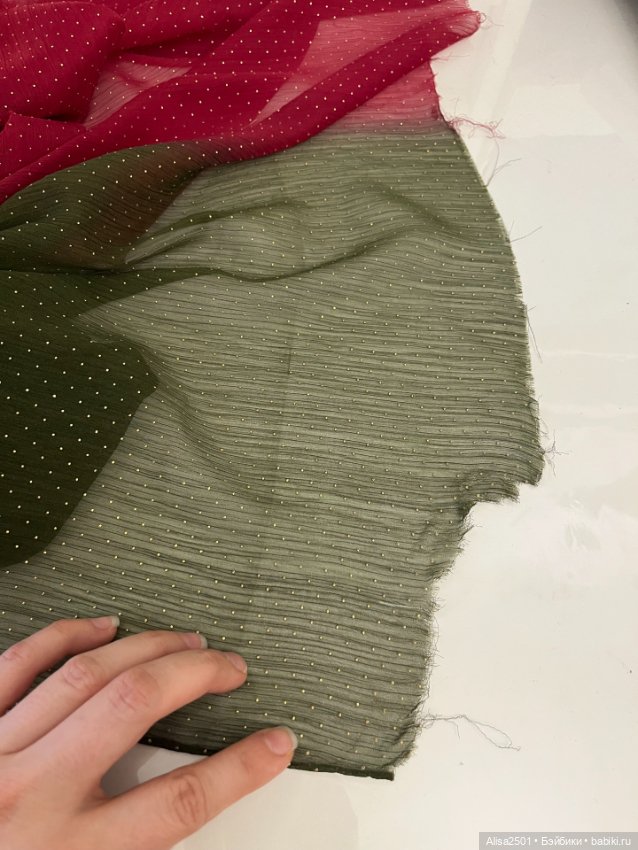 Индийский шифон — Ткани (фото 3)