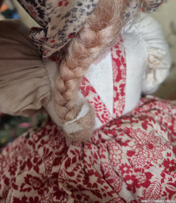 Русская артельная кукла-грелка (фото 7)