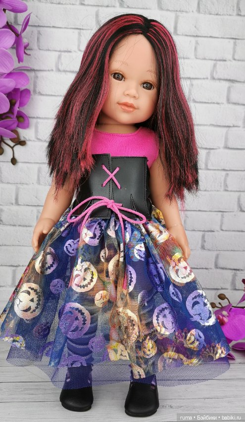 Кукла Вестида де Азул " Ведьмочка " (фото 3)