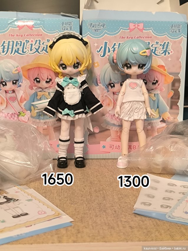 Шарнирные куклы из блайндбоксов