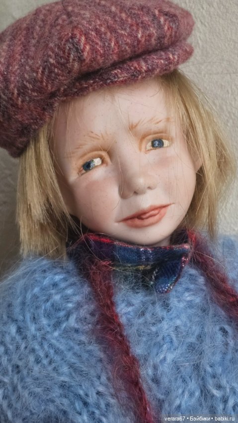 Чудесный Авиатор со своим самолетом от Sandi McAslan