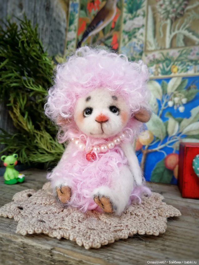 Овечка Роза — Авторские игрушки (фото 3)