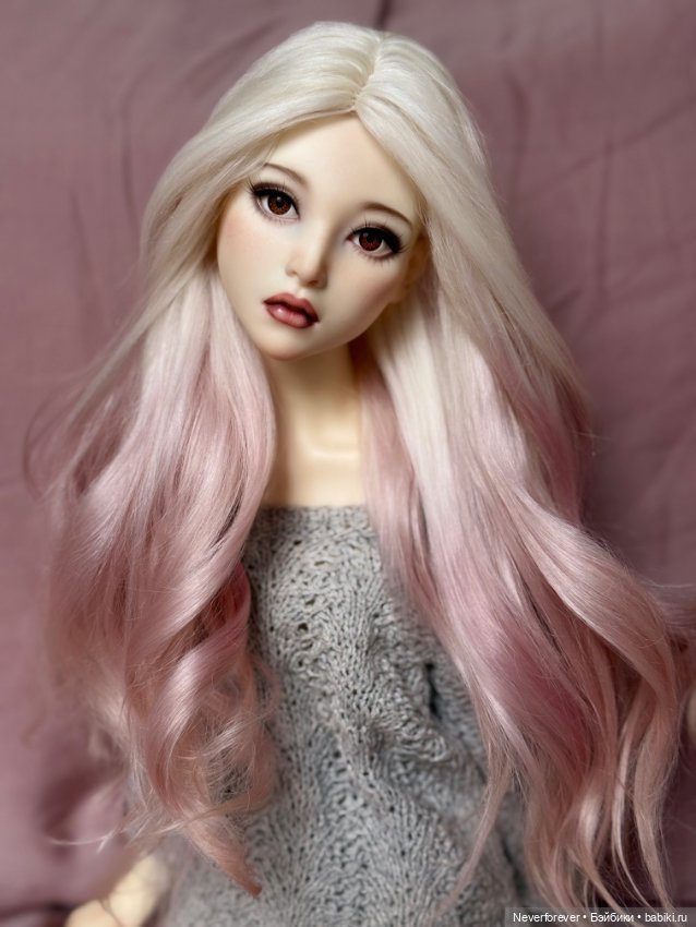 Парик 7’’-8’’ для msd — Парики для BJD