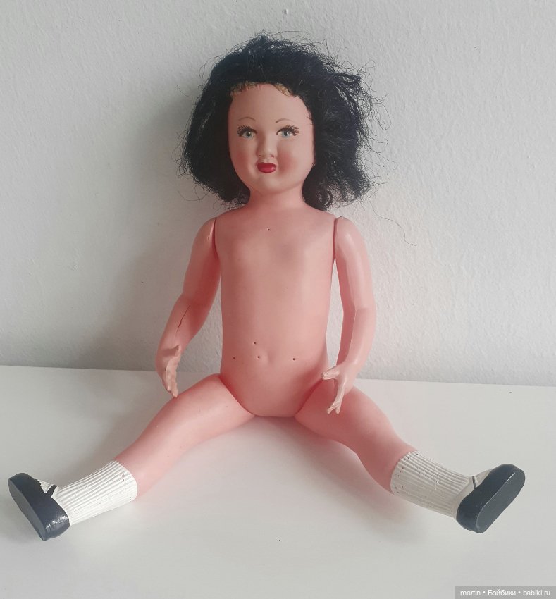 Старинная целлулоидная кукла Petitcollin.Франция (фото 4)