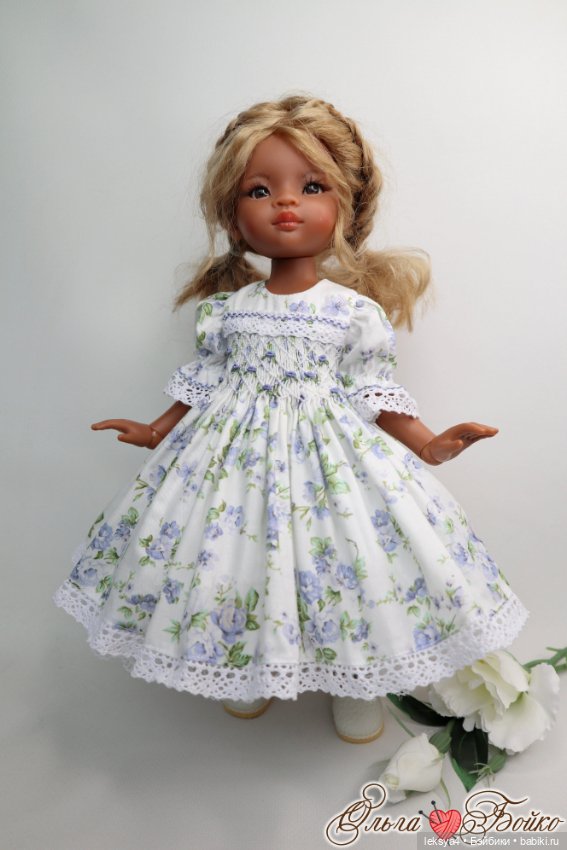 Платье с буфами для Паолочки