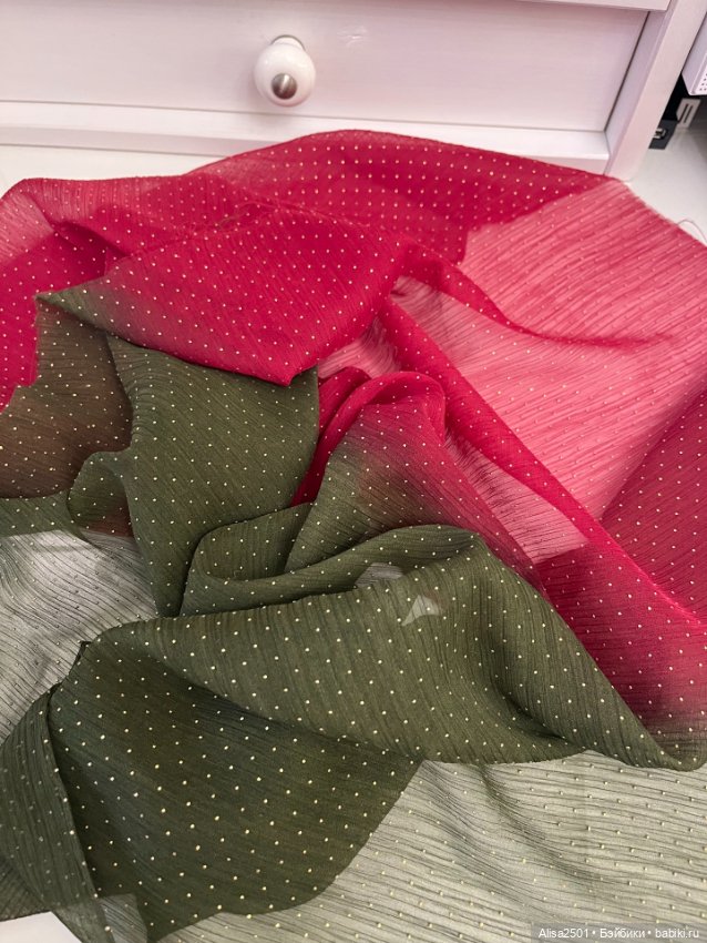 Индийский шифон — Ткани (фото 5)