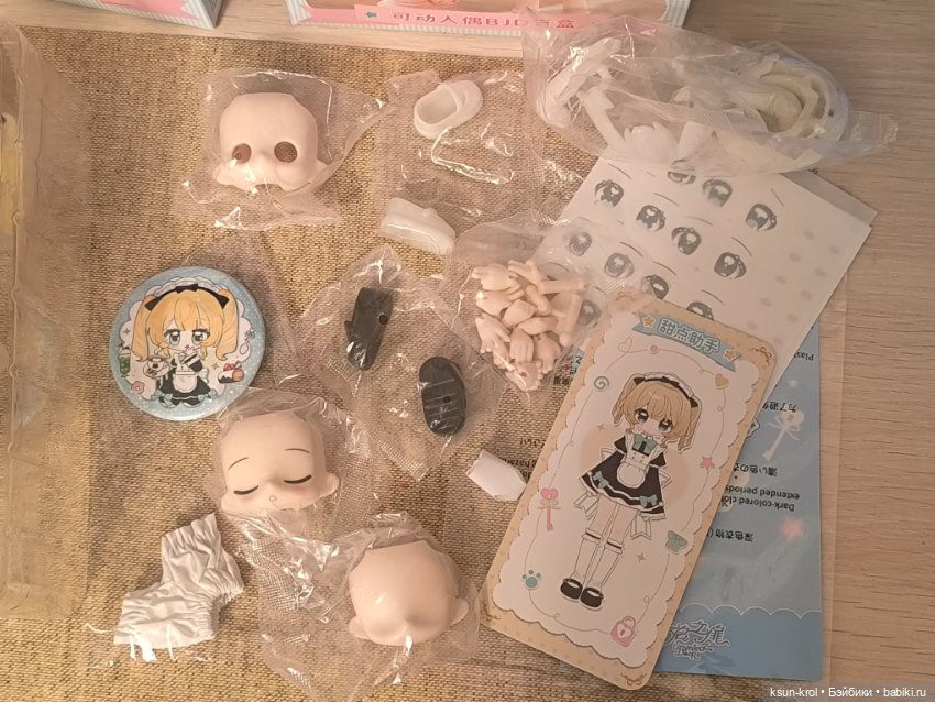 Шарнирные куклы из блайндбоксов (фото 6)
